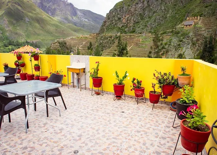 In - With Mountain Views With Two Terraces - Double 1 * Ollantaytambo